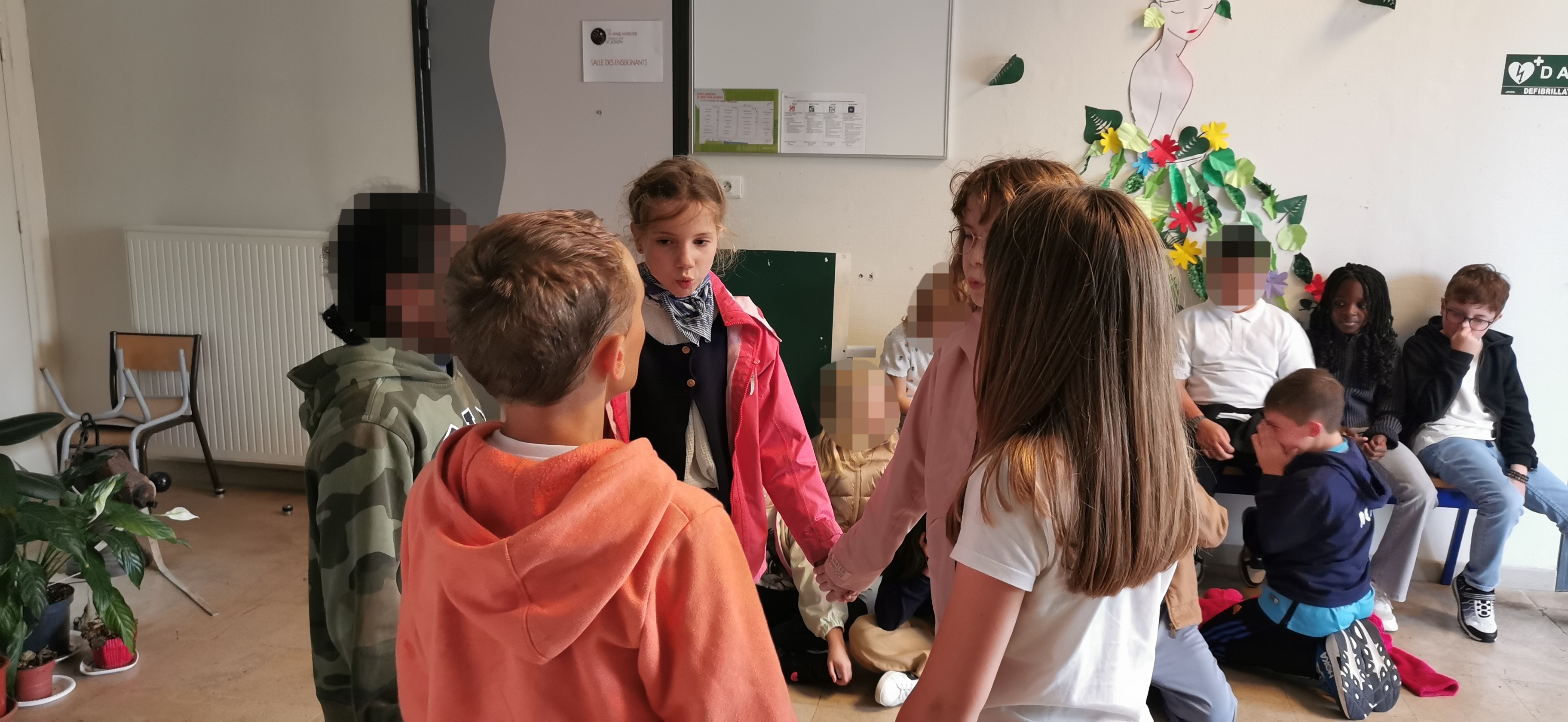 Pause active et de bien-être en classe