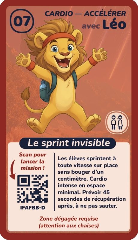 Carte mission APQ30 Gam'in